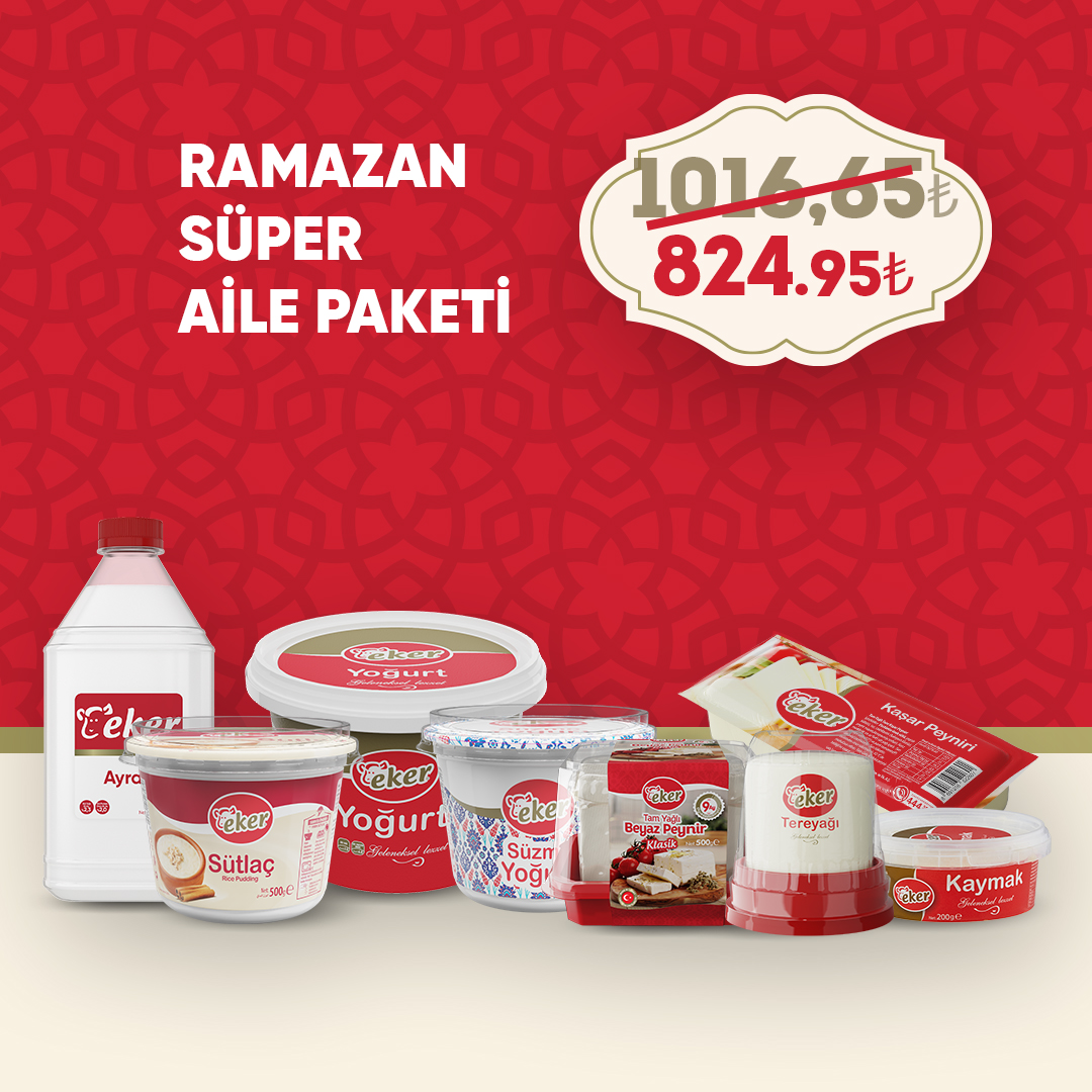 Ramazan zel Sper Aile Paketi