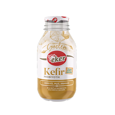 Eker Kerevizli Muzlu Ananasl Probiyotik Kefir